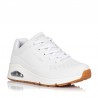 Sneakers Skechers Uno Mujer Blanco