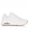 Sneakers Skechers Uno Mujer Blanco
