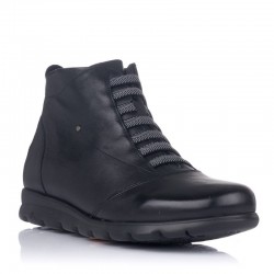 Botines Planos Fluchos Susan F0356 Mujer Negro