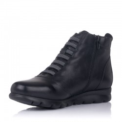 Botines Planos Fluchos Susan F0356 Mujer Negro