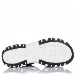Sandalias Planas Skechers 31514 Mujer Negro