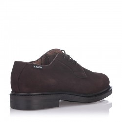 Zapatos de Sport Snipe Blucher 44621 Serraje Inglés Hombre Marron