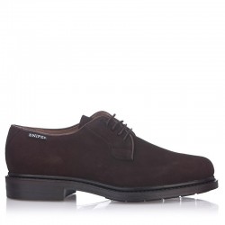 Zapatos de Sport Snipe Blucher 44621 Serraje Inglés Hombre Marron