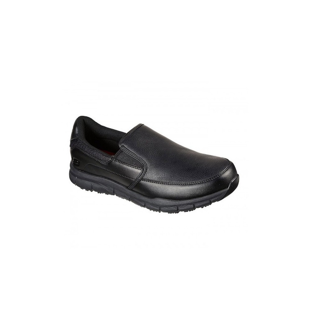 Sneakers Skechers Nampa-groton Sr Hombre Negro-negro