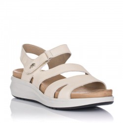 Sandalias Planas Fluchos F1478 Mujer Hielo