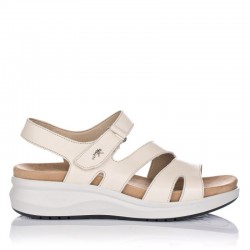Sandalias Planas Fluchos F1478 Mujer Hielo
