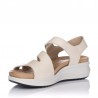 Sandalias Planas Fluchos F1478 Mujer Hielo