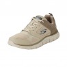 Sneakers Skechers Track - Syntac Hombre Taupe